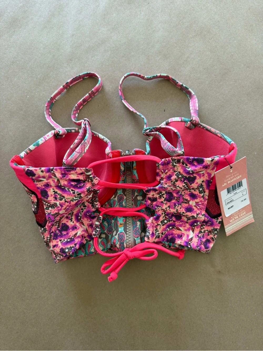 Maaji Aerie Bearberry Bikini Top